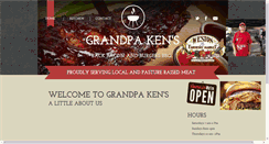 Desktop Screenshot of grandpakensbackbacon.com